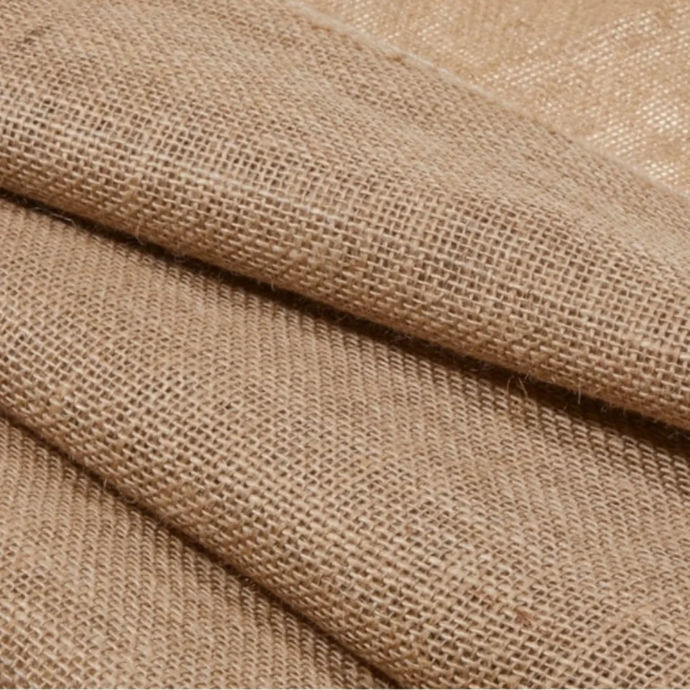 4 Yds Natural Burlap Fabric in 2 Packs of 2 Yds ea. NEW 46” wide. 100% Jute